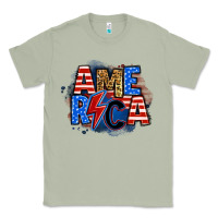 Matcha america lightning bolt Classic Tee - Zillion Design Studio