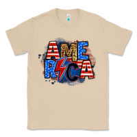 Mushroom america lightning bolt Classic Tee - Zillion Design Studio