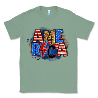 Sage america lightning bolt Classic Tee - Zillion Design Studio