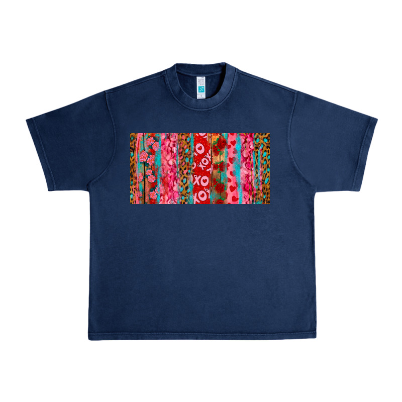 Love Brushstrokes Xoxo Leopard And Turquoise Urban Heavy Tee by RanaPortraitStore | Teevron