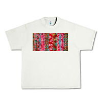 Pistachio Love brushstrokes xoxo leopard and turquoise Urban Heavy Tee - RanaPortraitStore