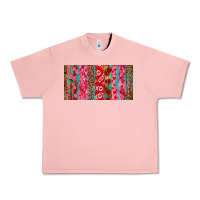 Salmon Love brushstrokes xoxo leopard and turquoise Urban Heavy Tee - RanaPortraitStore