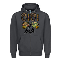 Smoke gigi of both Zipper Hoodie - CowhideDigitalArt