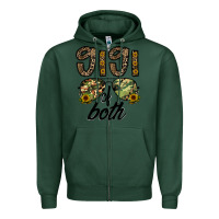 Sports Green gigi of both Zipper Hoodie - CowhideDigitalArt