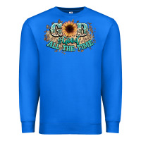True Royal god is good all the time Premium Sweatshirt - NancyCooperArtShop