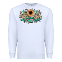 White god is good all the time Premium Sweatshirt - NancyCooperArtShop