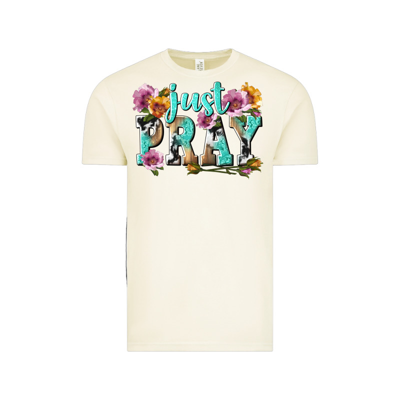 Just Pray Vintage Tee by texasbilliewilder | Teevron