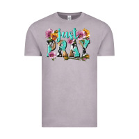 Vintage Zinc just pray Vintage Tee - texasbilliewilder