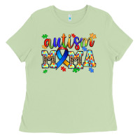 Matcha autism mama Ladies Tee - AdoDesignShop