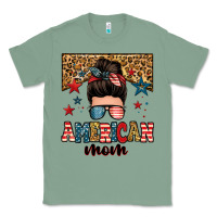 Sage american mom junkie messy bun Classic Tee - Zillion Design Studio
