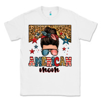White american mom junkie messy bun Classic Tee - Zillion Design Studio
