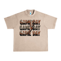 French Oak game day game day football lightning bolt Urban Heavy Tee - Zillion Design Studio