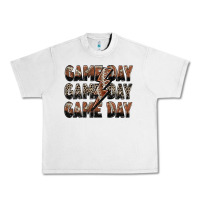 Lunar Rock game day game day football lightning bolt Urban Heavy Tee - Zillion Design Studio