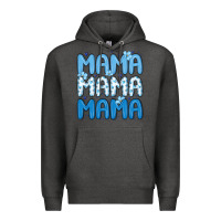 Charcoal Heather valentines day mama Premium Hoodie - MaliasSmallBusiness