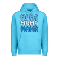 Ocean Blue valentines day mama Premium Hoodie - MaliasSmallBusiness
