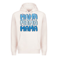 Pale Pink valentines day mama Premium Hoodie - MaliasSmallBusiness