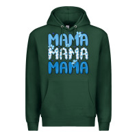 Sports Green valentines day mama Premium Hoodie - MaliasSmallBusiness