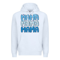 White valentines day mama Premium Hoodie - MaliasSmallBusiness