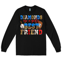 Black diamonds are a girl's best friend baseball Long Sleeve Tee - Zillion Design Studio
