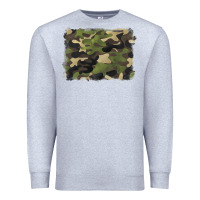 Heather Grey camouflage background Premium Sweatshirt - BarkalooDesign