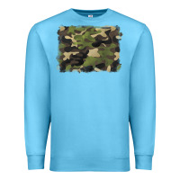 Ocean Blue camouflage background Premium Sweatshirt - BarkalooDesign