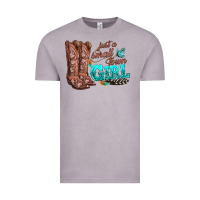 Vintage Zinc justas malltown girlie Vintage Tee - texasbilliewilder