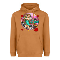 Meerkat cupid with arrows and stars Heavyweight Hoodie - AdoDesignShop