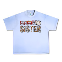 Grape Ice baseball sister with leopard Urban Heavy Tee - texasbilliewilder