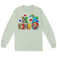 Matcha be kind autism gnome Long Sleeve Tee - Zillion Design Studio