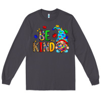 Smoke be kind autism gnome Long Sleeve Tee - Zillion Design Studio