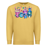 Antique Gold stitch coffee Premium Sweatshirt - Jasminsmagicworld