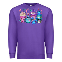 Purple stitch coffee Premium Sweatshirt - Jasminsmagicworld