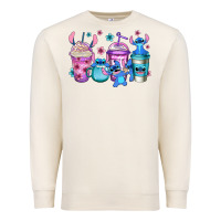 Sandshell stitch coffee Premium Sweatshirt - Jasminsmagicworld