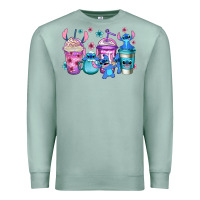Seafoam stitch coffee Premium Sweatshirt - Jasminsmagicworld