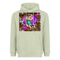 Matcha cupid and heart Heavyweight Hoodie - AdoDesignShop