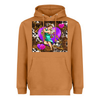 Meerkat cupid and heart Heavyweight Hoodie - AdoDesignShop