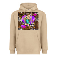 Mushroom cupid and heart Heavyweight Hoodie - AdoDesignShop