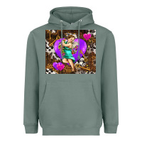 Sage cupid and heart Heavyweight Hoodie - AdoDesignShop