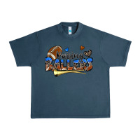 Midnight Navy raising ballers football Urban Heavy Tee - Zillion Design Studio