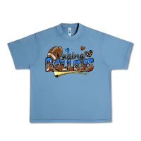 Pebble Blue raising ballers football Urban Heavy Tee - Zillion Design Studio