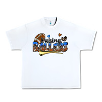 White raising ballers football Urban Heavy Tee - Zillion Design Studio