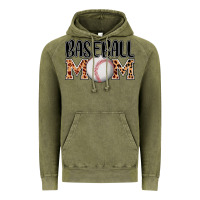 Vintage Olive baseball mom Vintage Hoodie - AdoDesignShop
