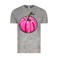 Cloud Rock Breast Cancer Awareness Pink Pumpkin Vintage Tee - RanaPortraitStore