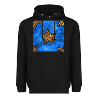Black 4th of july leopard stars seamless pattern Heavyweight Hoodie - BundleAndBundleShop