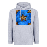 Heather Grey 4th of july leopard stars seamless pattern Heavyweight Hoodie - BundleAndBundleShop