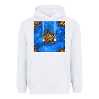 White 4th of july leopard stars seamless pattern Heavyweight Hoodie - BundleAndBundleShop