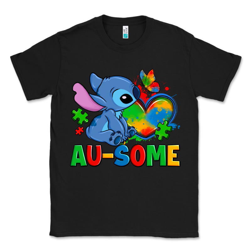 Ausome Stitch Autism Classic Tee by Zillion Design Studio | Teevron