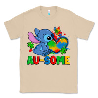 Mushroom ausome stitch autism Classic Tee - Zillion Design Studio