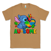 Toasted Coconut ausome stitch autism Classic Tee - Zillion Design Studio