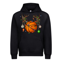 Black Basketball Horn Christmas Urban Hoodie - BundleAndBundleShop